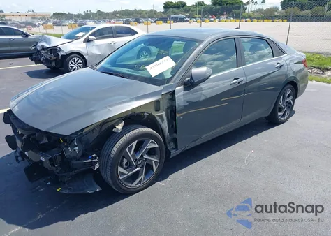 2025 Hyundai Elantra Sel Convenience z USA, uszkodzony, nr VIN KMHLS4DG6SU945807